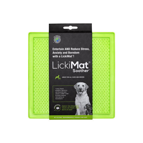 LickiMat Soother Green - Dog