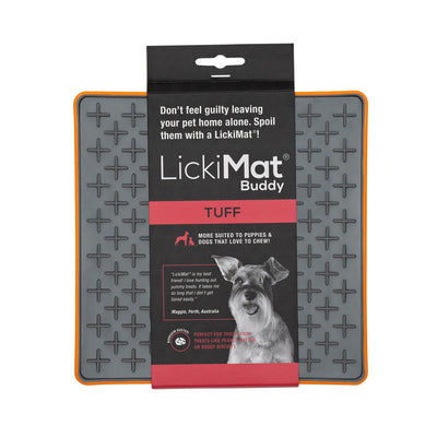 LickiMat Tuff Buddy Orange 9349785000616