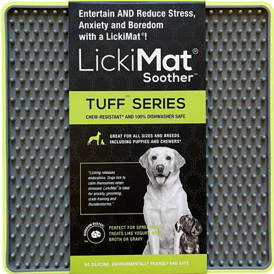 LickiMat Tuff Soother Green 9349785000685