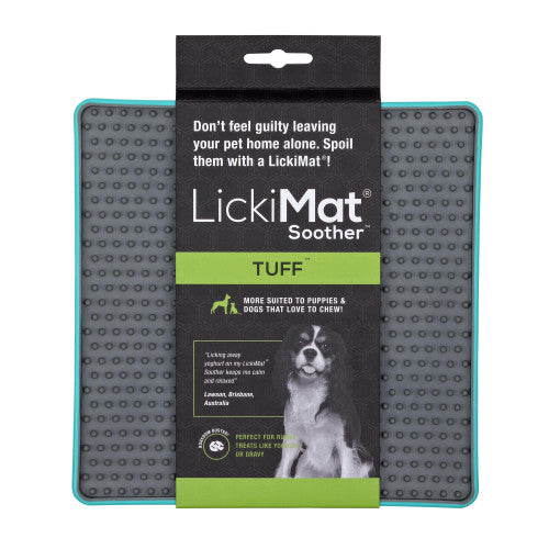 LickiMat Tuff Soother Turquoise - Dog