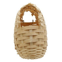 Living World Bamboo Finch Nest 4.7in X 3.9in 82001{L+7} 080605820012