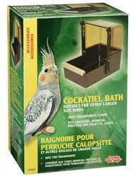 Living World Cockatiel Bird Bath 81815{L + 7R}
