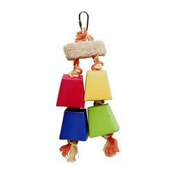 Living World Color Rope 11 In Bird Toy 80985{L + 7}