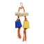Living World Color Rope 9 In Bird Toy 80987{L + 7}