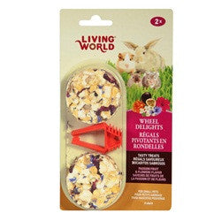 Living World Delights Fruit and Flower for Small Animals 2.4oz 60693{L + 7} - Small - Pet