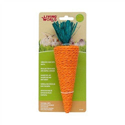 Living World Nibblers Corn Husk Chews Carrot 61307{L+7} 080605613072