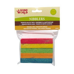 Living World Nibblers Rainbow Wood Chews 61317{L + 7} - Small - Pet