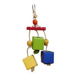 Living World Rope Split 11.8in Bird Toy 80989{L + 7}