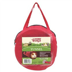 Living World Tunnel Red and Grey Medium 61396{L + 7} - Small - Pet