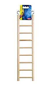 Living World Wooden Ladder - 9 Steps 81503{L + 7} Bird