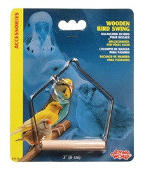 Living World Wooden Perch Swing 3 X 4in 81510{L+7} 080605815100