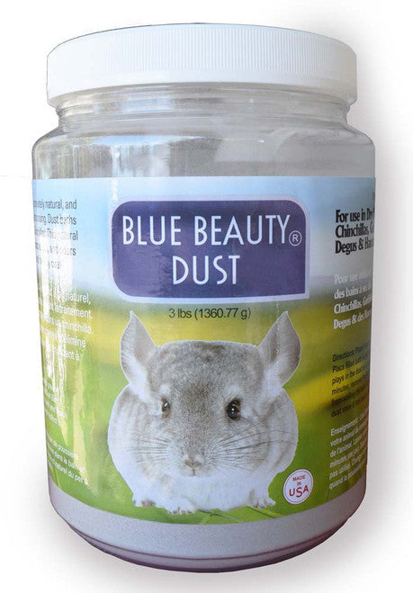 Lixit Blue Beauty Chinchilla Powder Dust 3 lb - Small - Pet