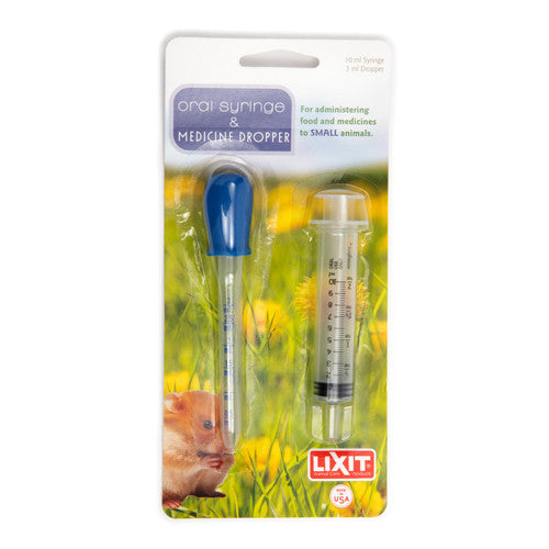 Lixit Dropper and Syringe Combo for Baby Animals - Small - Pet