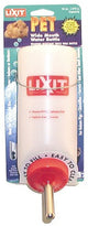 Lixit Opaque Wide Mouth Water Bottle for Small Animals White Purple 16 Ounces - Small - Pet