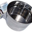 Lixit Stainless Steel Dog Crock Silver 40 Ounces