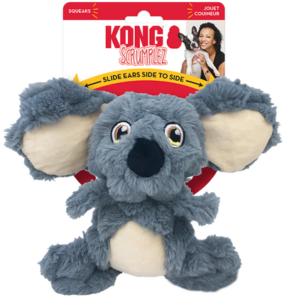 KONG Scrumplez Dog Toy Koala Medium 035585498744