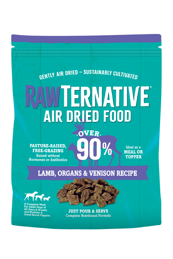 Grandma Mae's Country Naturals Rawternative Air Dried Dog Food Lamb, Organs & Venison 5 lb 850042318065