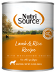 NutriSource Canned Dog Food Lamb & Rice 12ea/12.3 oz 073893021063