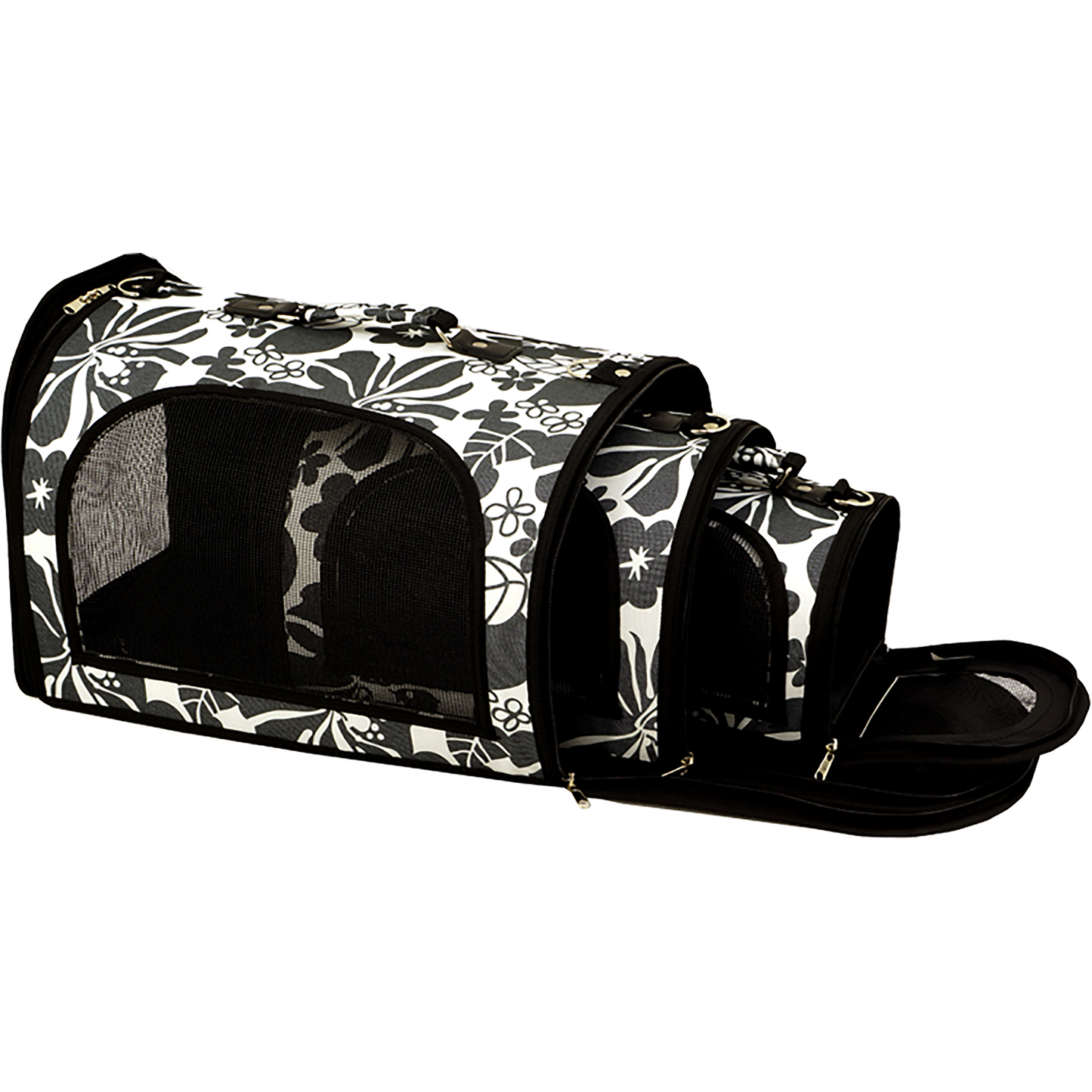 A & E Cages Happy Beaks The Excursion Small Animal Pet Carrier Black Large 644472017250