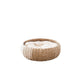 PetPals Buttercup Cozy Nest HandWoven Pet Bed Beige & Cream 16 in 818483011396