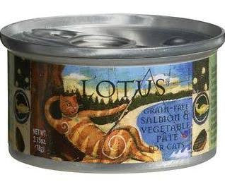 Lotus Cat Grain - free Salmon Pate 2.75oz {L + x} C=24