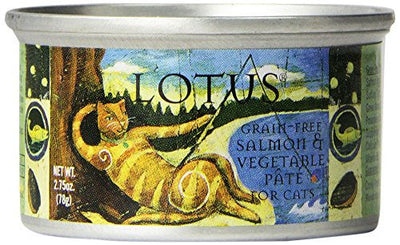 Lotus Cat Grain - free Salmon Pate 5.5oz {L + x} C=24