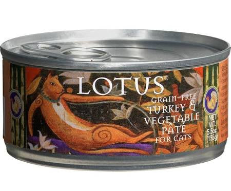 Lotus Cat Grain-free Turkey Pate 5.5oz {L+x} C=24 784815101786