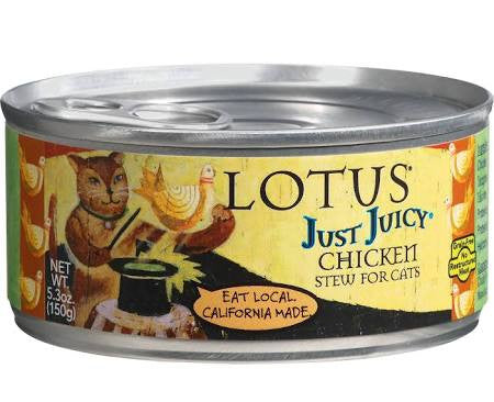 Lotus Cat Just Juicy Chicken Stew 2.5oz {L+x} C=24 784815103896