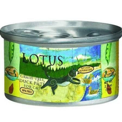 Lotus Cat Pate Grain Free Duck 2.75oz {L + x} C=24