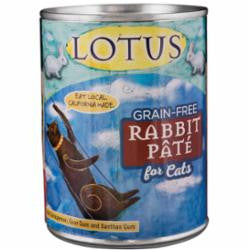 Lotus Cat Pate Grain Free Rabbit 12.5oz {L+x} 784815108228
