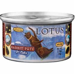 Lotus Cat Pate Grain Free Rabbit 2.75oz {L+x} 784815108143