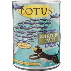Lotus Cat Pate Grain Free Sardine 12.5oz {L + x}