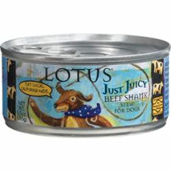 Lotus Dog Grain-free Juicy Beef Shank 5.5oz {L+x} C=24 784815103643