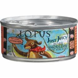 Lotus Dog Grain-free Juicy Pork Shoulder 5.5oz {L+x} C=24 784815103681