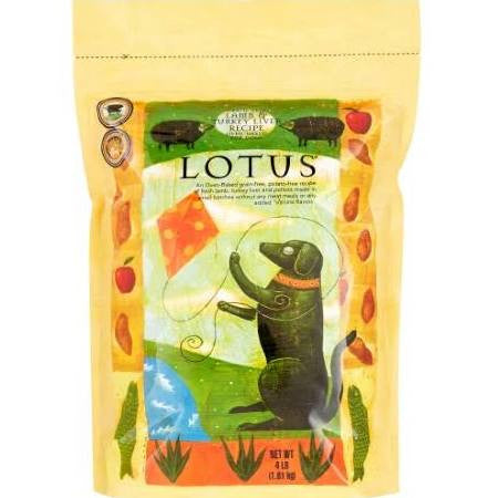 Lotus Dog Grain Free Lamb Turkey Liver 4lb {L - x}