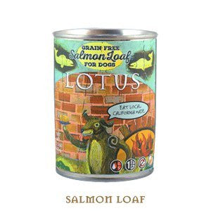 Lotus Dog Grain Free Loaf Salmon 12.5oz {L+x} C=12 784815106477