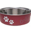 Loving Pets Classic Dog Bowl Merlot LG