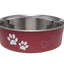 Loving Pets Classic Dog Bowl Merlot MD