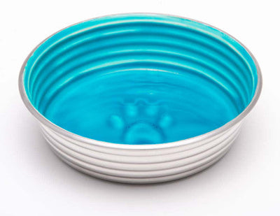 Loving Pets Le Bol Dog Bowl Seine Blue LG