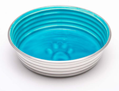 Loving Pets Le Bol Dog Bowl Seine Blue LG