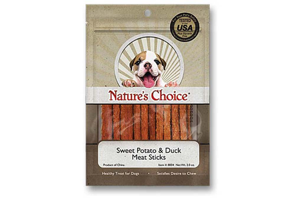 Loving Pets Meat Sticks Dog Treats Duck & Sweet Potato 2oz
