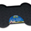 Loving Pets Spill - Proof Bone Shaped Dog Mat Black LG