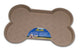 Loving Pets Spill - Proof Bone Shaped Dog Mat Tan LG