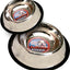 Loving Pets Traditional No - Tip Stainless Steel Dog Bowl Silver 16 Ounces