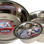 Loving Pets Traditional Stainless Steel Dog Bowl Silver 2 Quarts