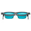 Loving Pets Travel Double Diner Dog Bowl Blue SM