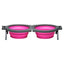 Loving Pets Travel Double Diner Dog Bowl Pink MD