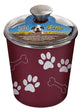 Loving Pets Treat Canister Merlot - Dog