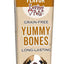 Loving Pets Yummy Bone Flavor Filled Dog Treat Peanut Butter 2.8oz