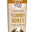 Loving Pets Yummy Bone Flavor Filled Dog Treat Peanut Butter 2.8oz